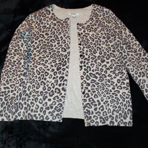 Leopard cardigan